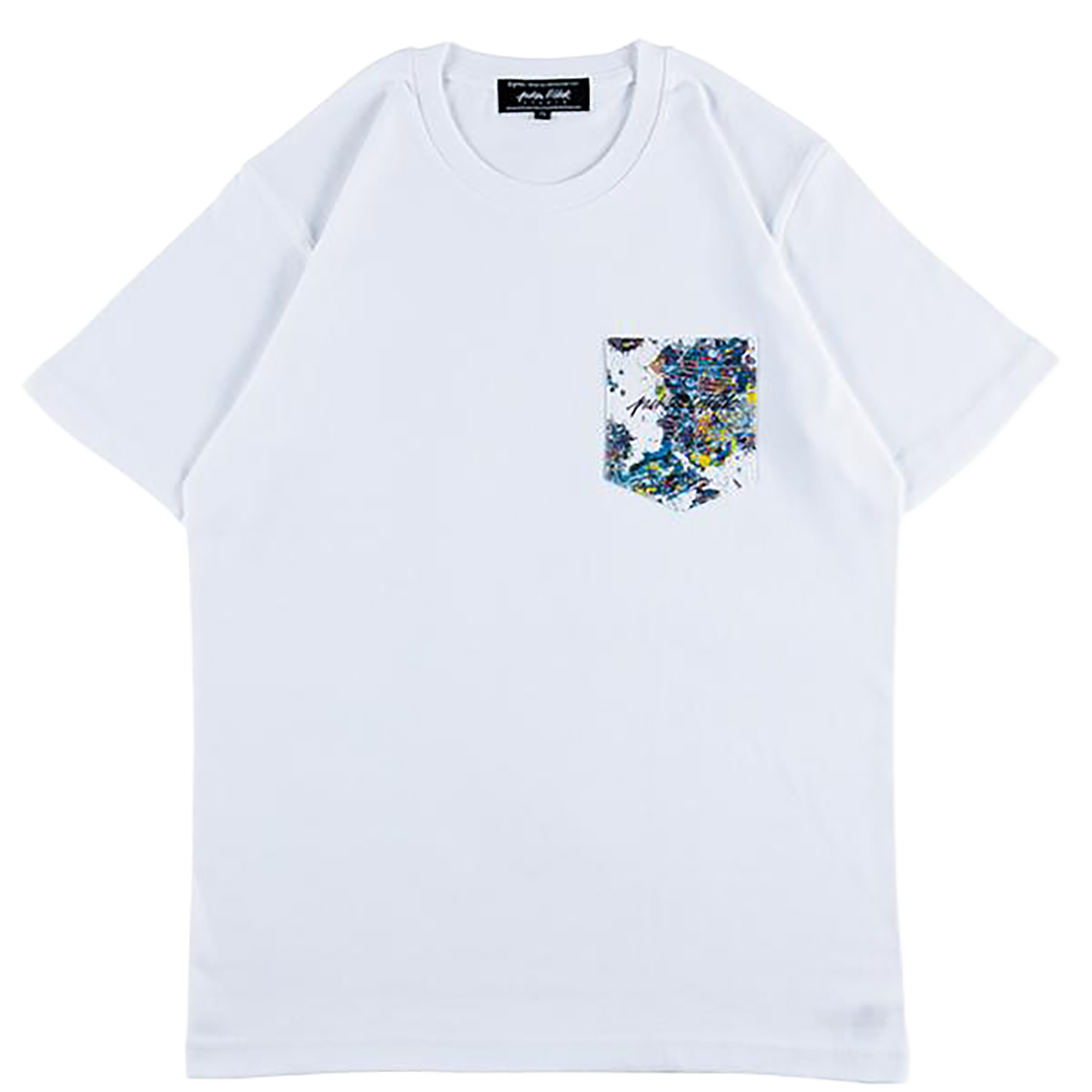 Sync. Jackson Pollock Studio (SPLASH) SERIES POCKET TEE "SPLASH"