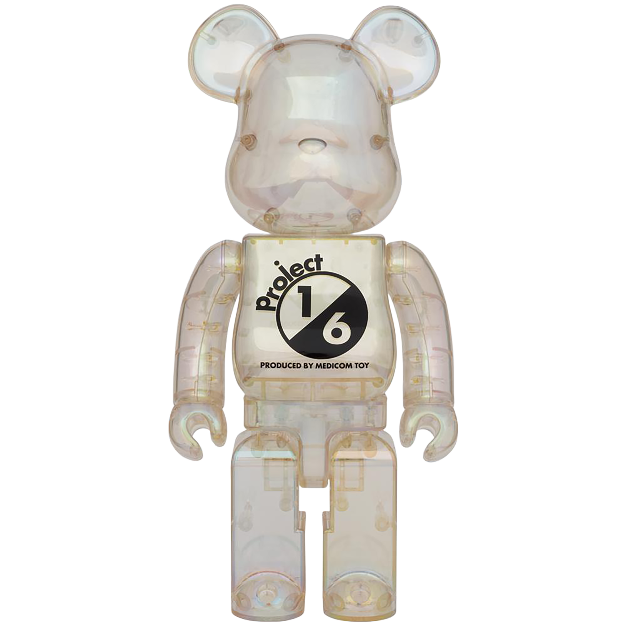 BE@RBRICK project 1/6 100% & 400% CLEAR CHROME Ver. / BLACK CLEAR CHROME Ver.