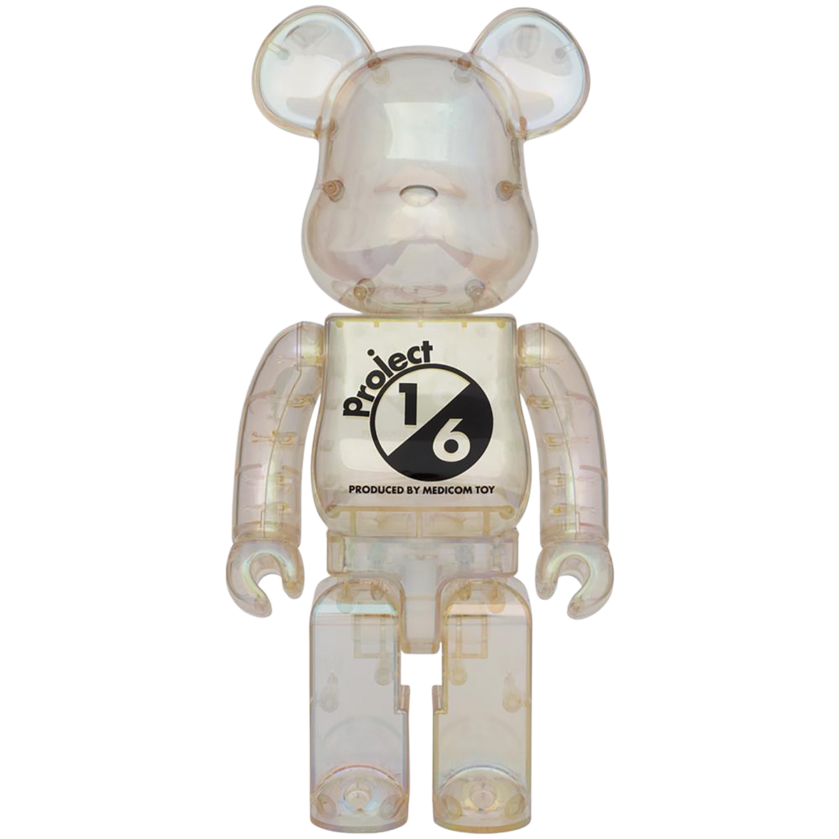 BE@RBRICK project 1/6 100% & 400% CLEAR CHROME Ver. / BLACK CLEAR CHROME Ver.