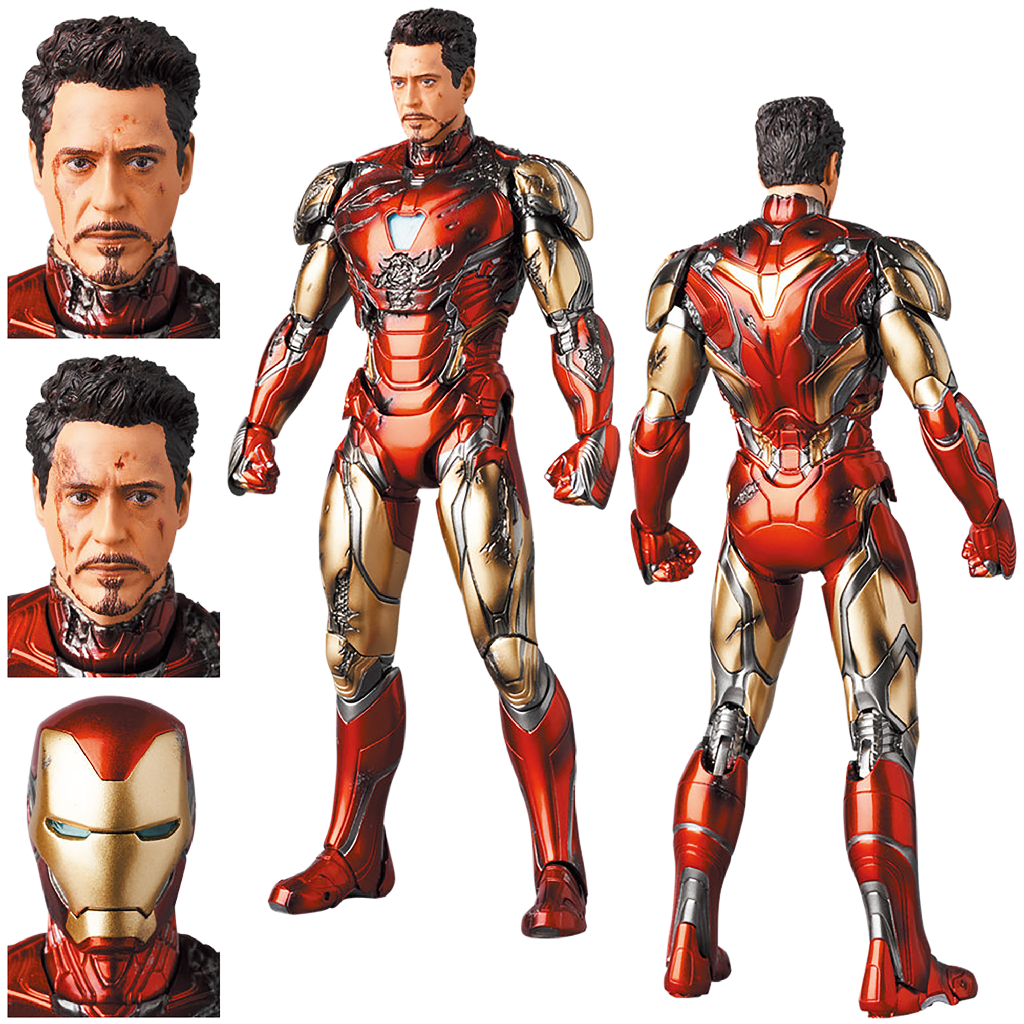 MAFEX IRON MAN MARK85（BATTLE DAMAGE Ver.）