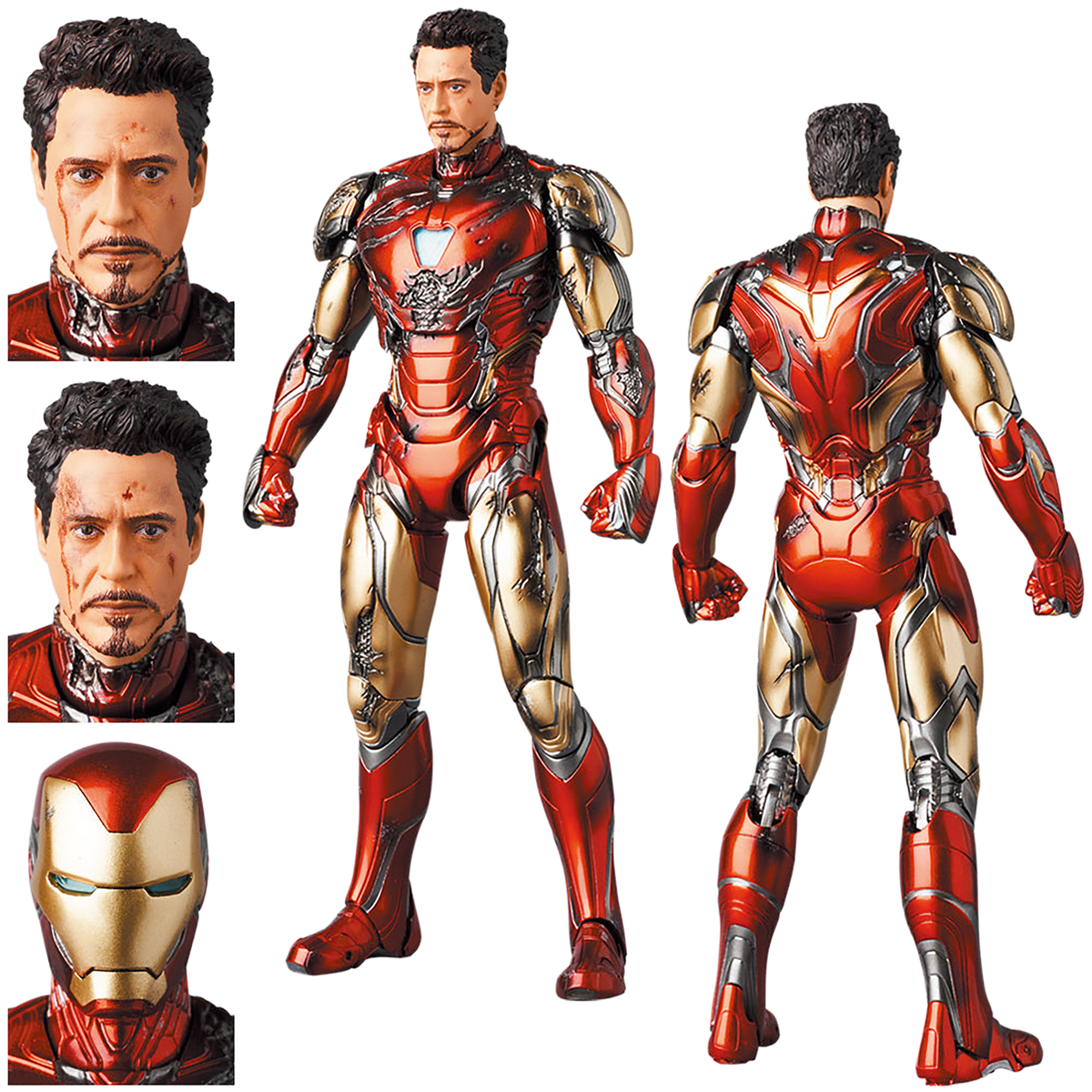 MAFEX IRON MAN MARK85（BATTLE DAMAGE Ver.）