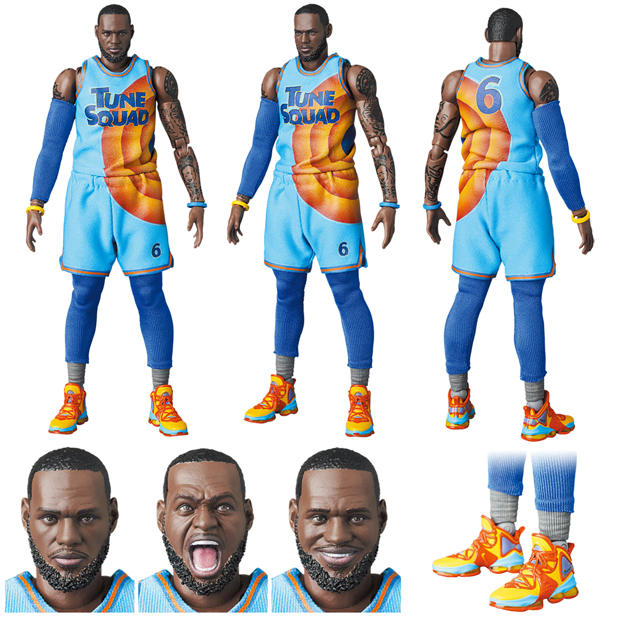 MAFEX LeBron James SPACE JAM: A NEW LEGACY Ver.