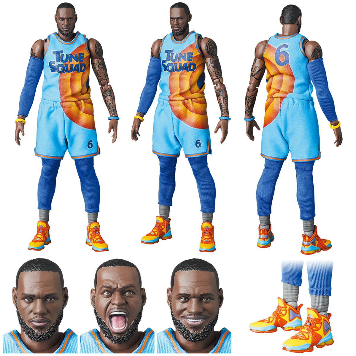 MAFEX LeBron James SPACE JAM: A NEW LEGACY Ver.