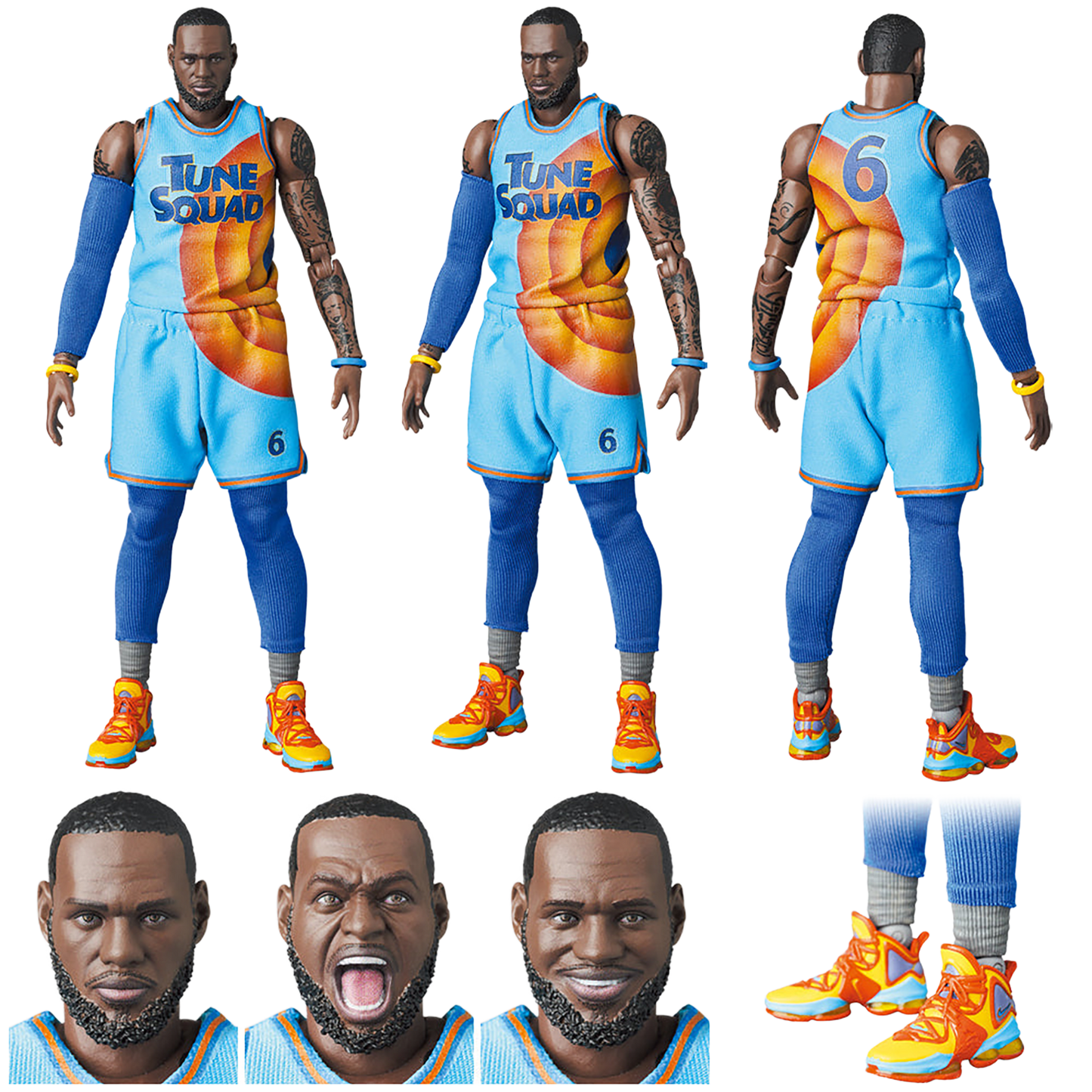 MAFEX LeBron James SPACE JAM: A NEW LEGACY Ver.