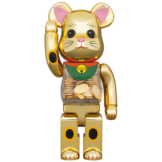 BE@RBRICK 招财猫椭圆形 1000%