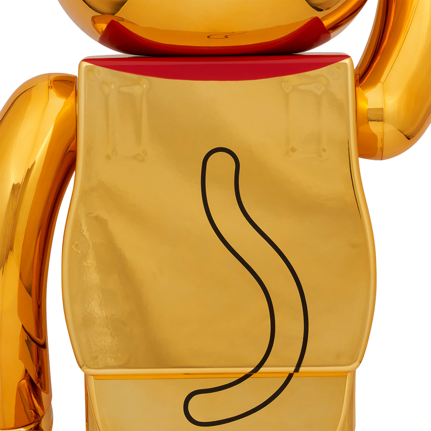 BE@RBRICK Manekineko Good Luck Gold Plated Luminous 1000%