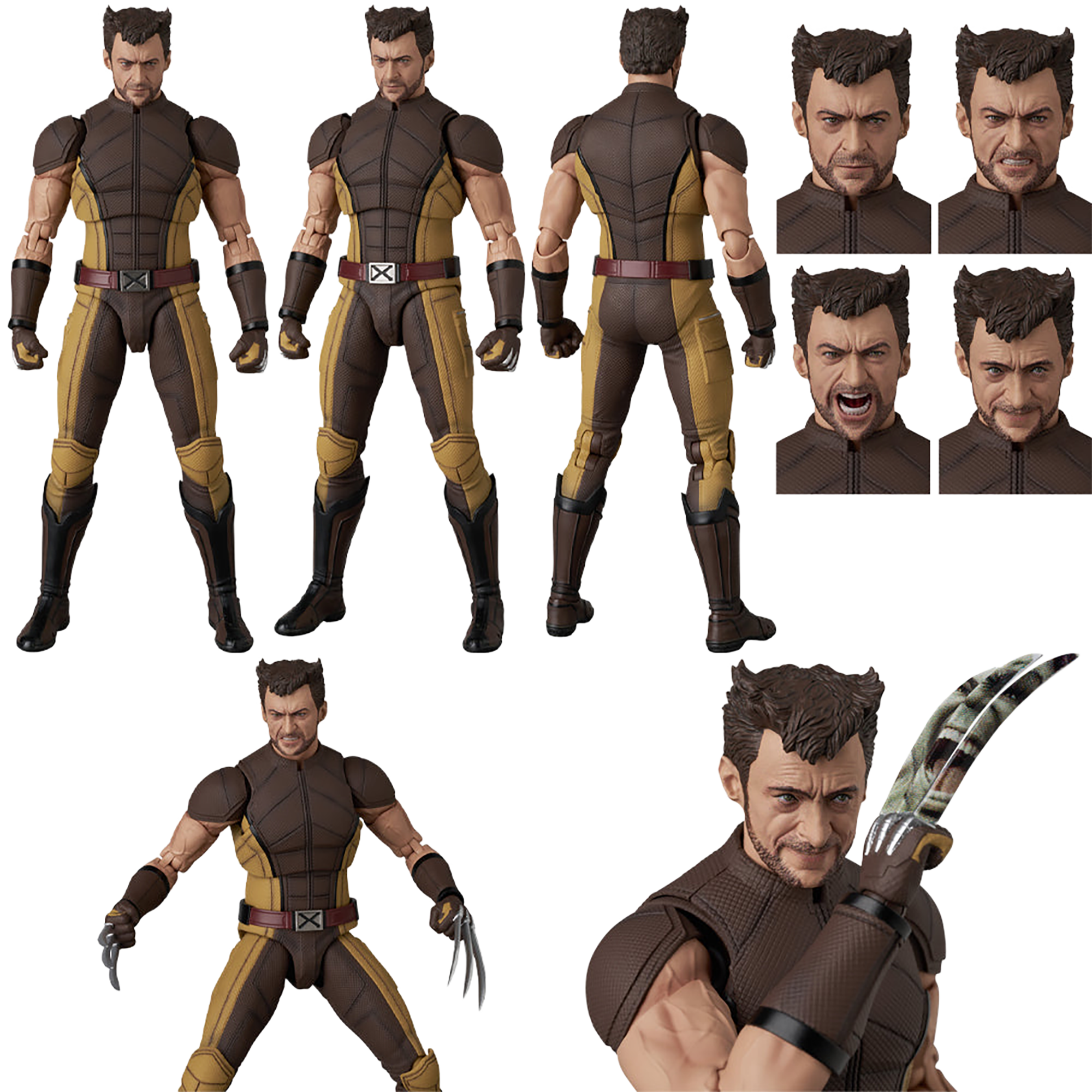 MAFEX WOLVERINE BROWN Ver.