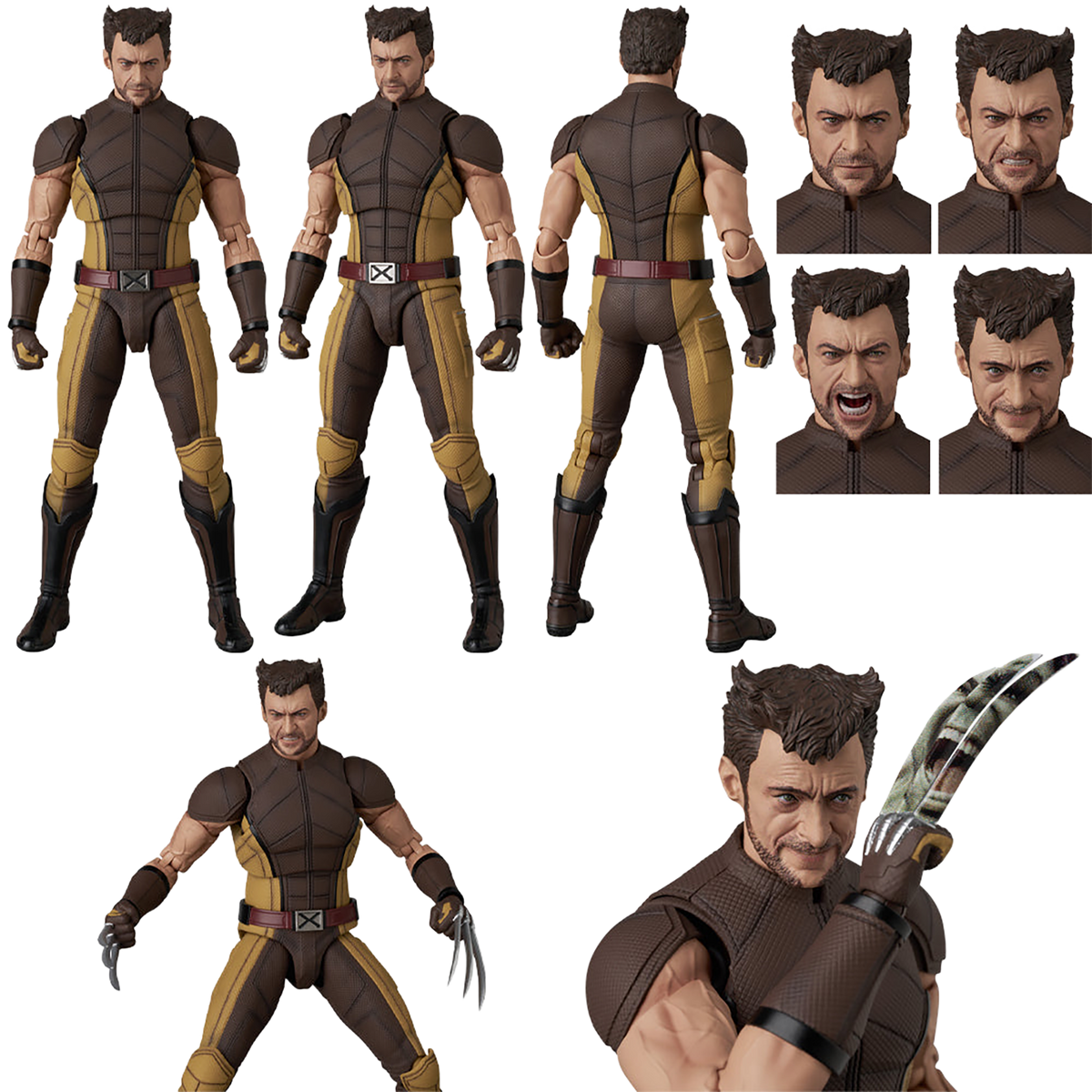 MAFEX WOLVERINE BROWN Ver.