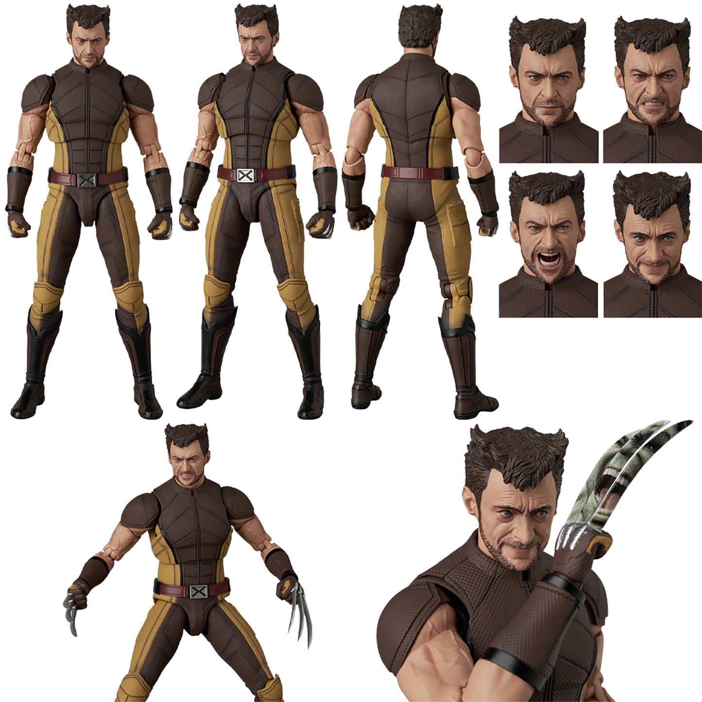 MAFEX WOLVERINE BROWN Ver.