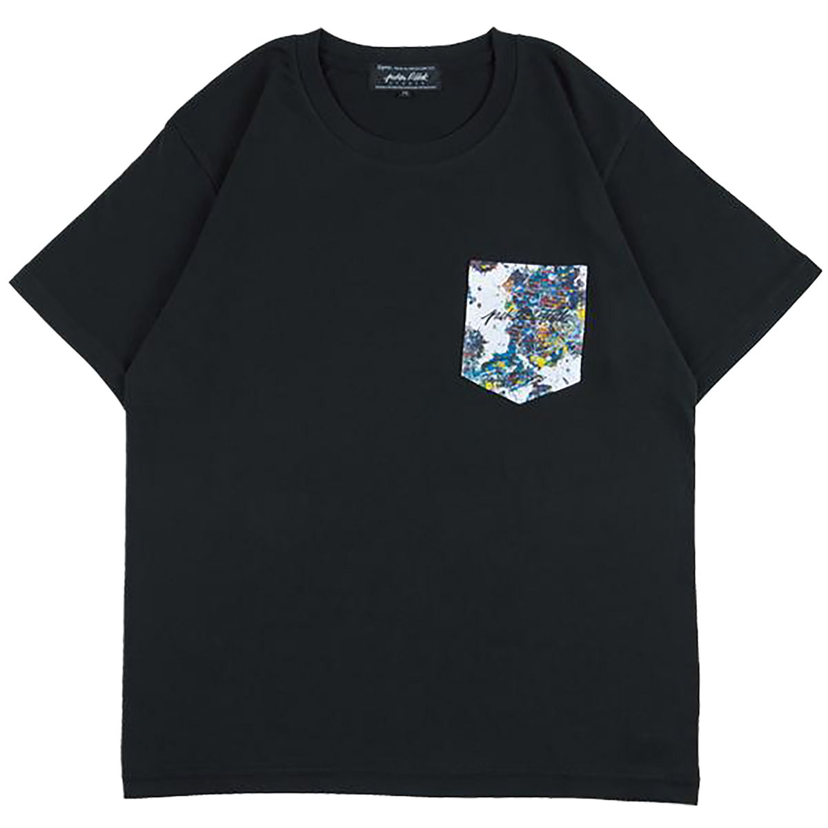 Sync. Jackson Pollock Studio (SPLASH) SERIES POCKET TEE "SPLASH"