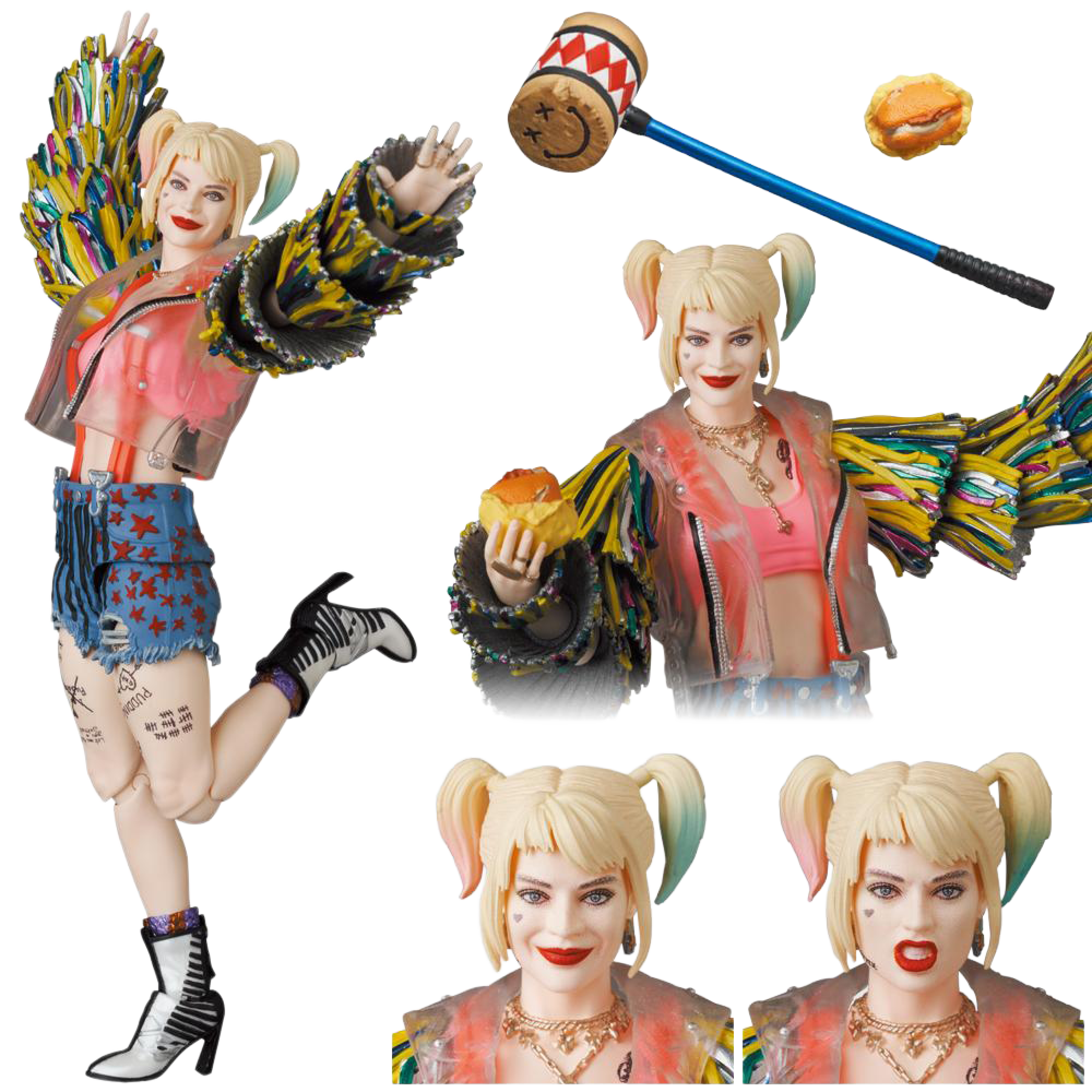 MAFEX HARLEY QUINN（Caution Tape Jacket Ver.）