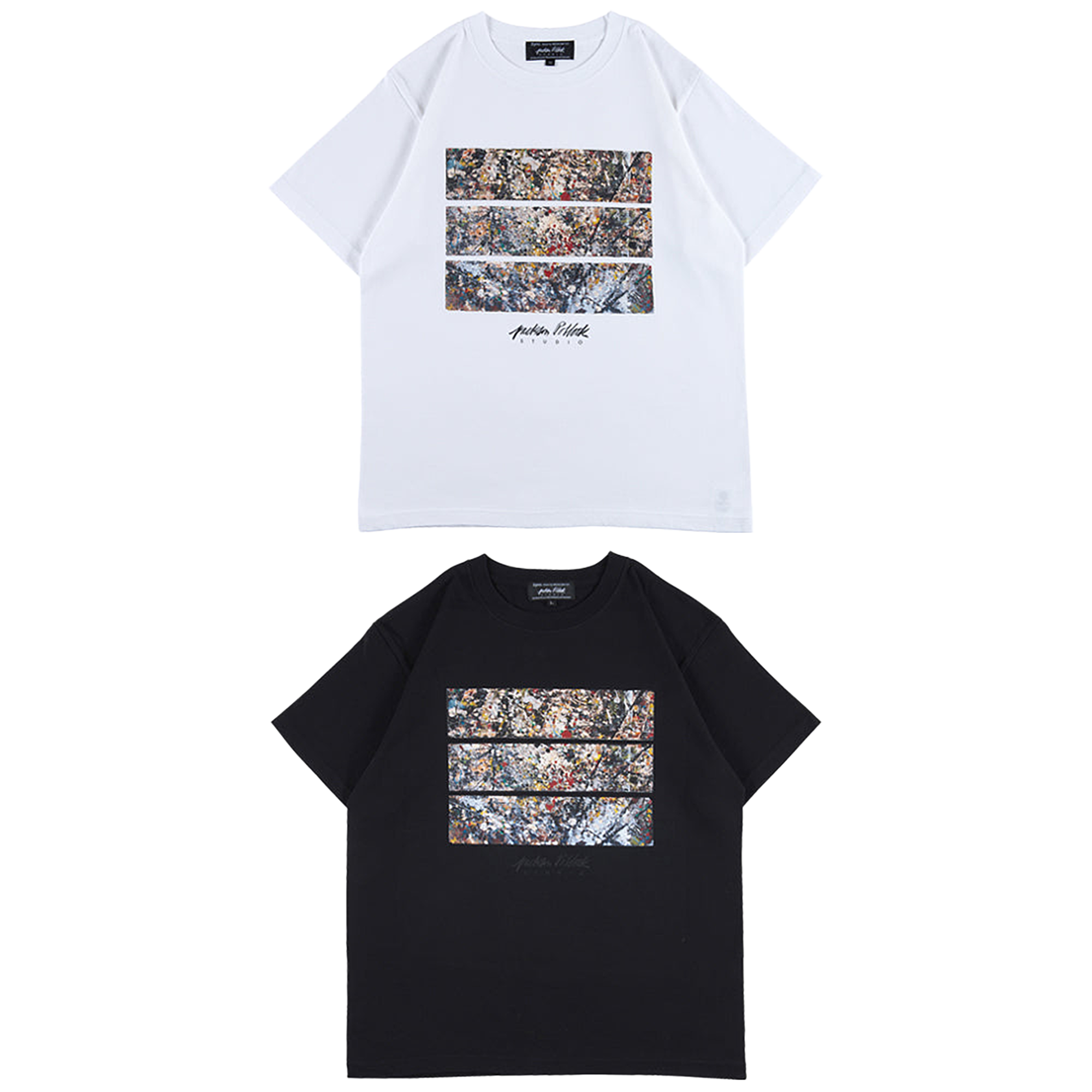 Jackson Pollock Studio TEE "Floor Boards 02"
