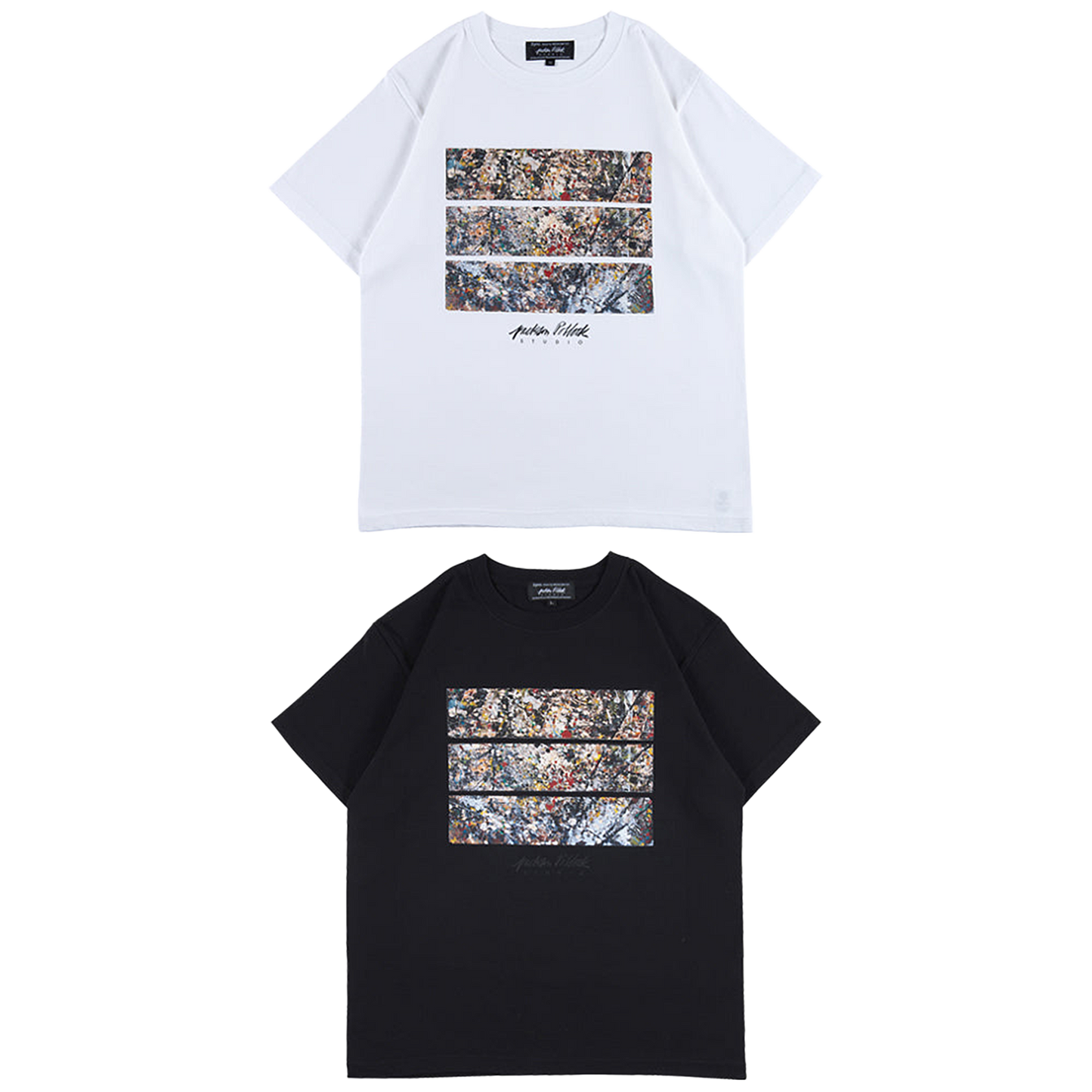 Jackson Pollock Studio TEE "Floor Boards 02"