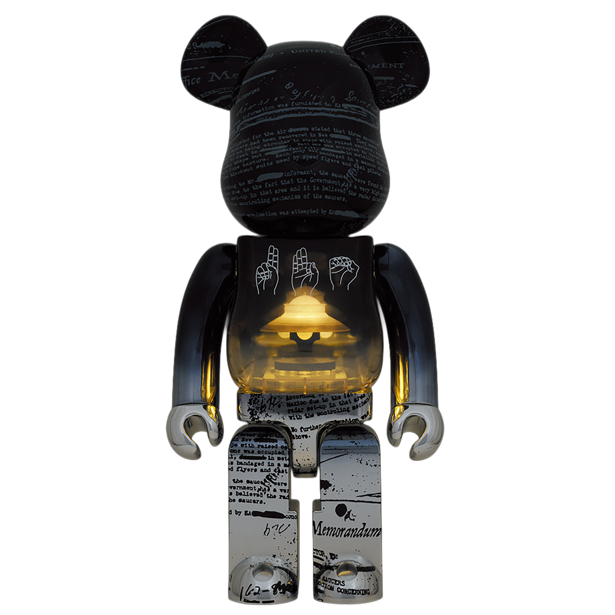 BE@RBRICK U.F.O.第二版。 1000%