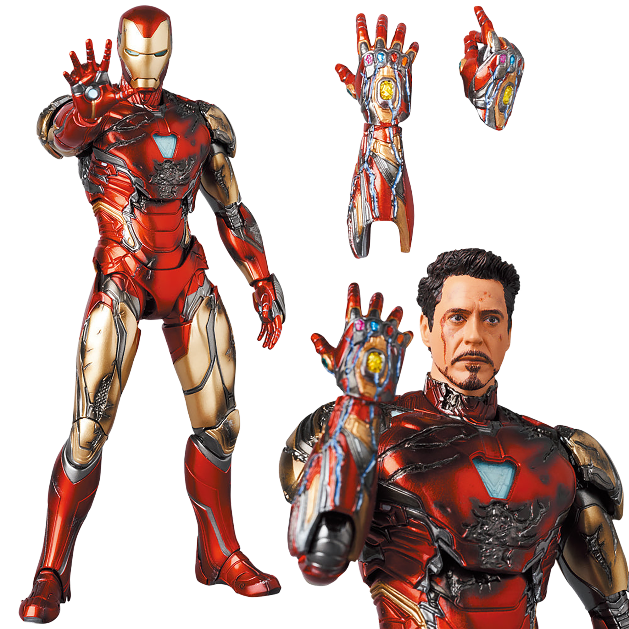 MAFEX IRON MAN MARK85（BATTLE DAMAGE Ver.）