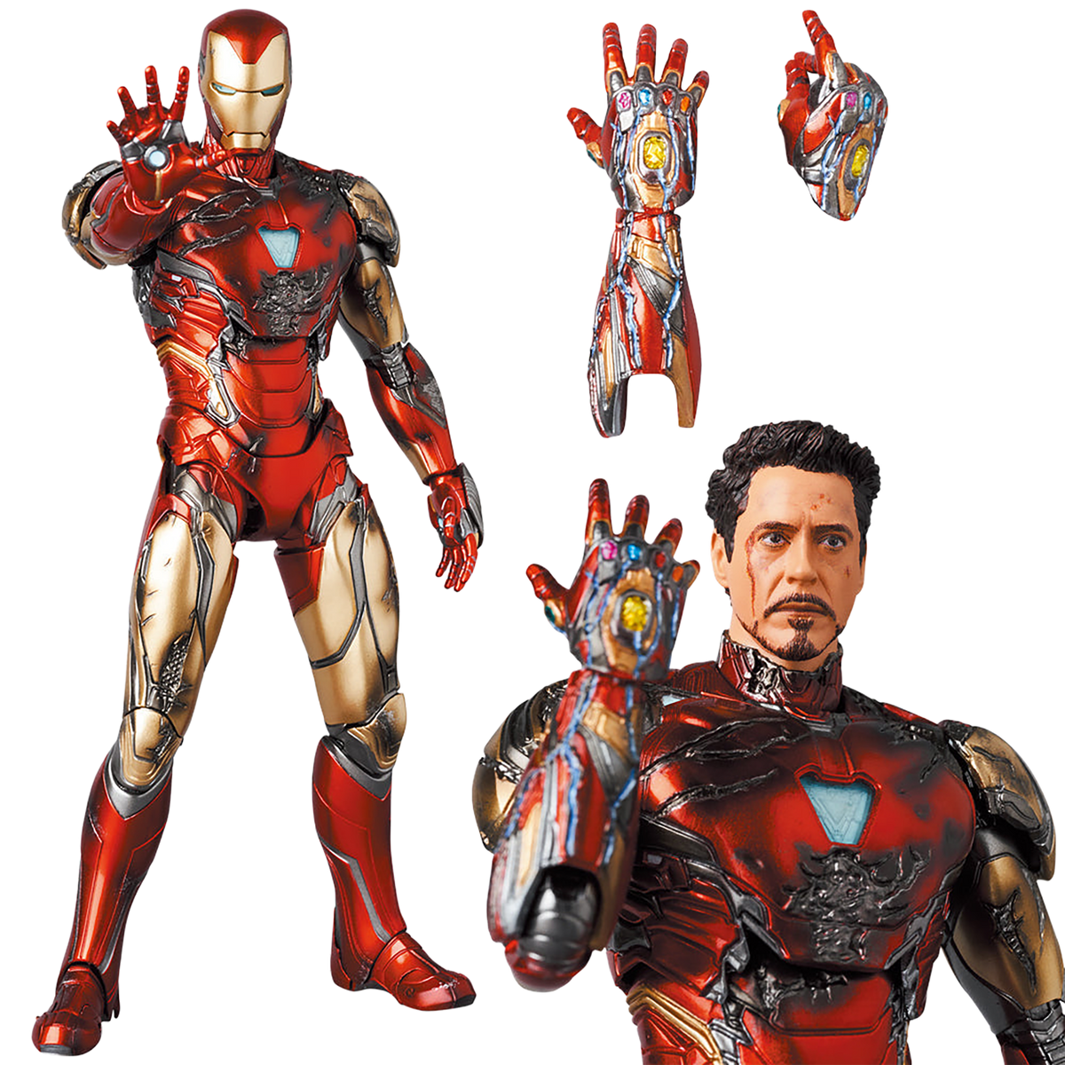 MAFEX IRON MAN MARK85（BATTLE DAMAGE Ver.）