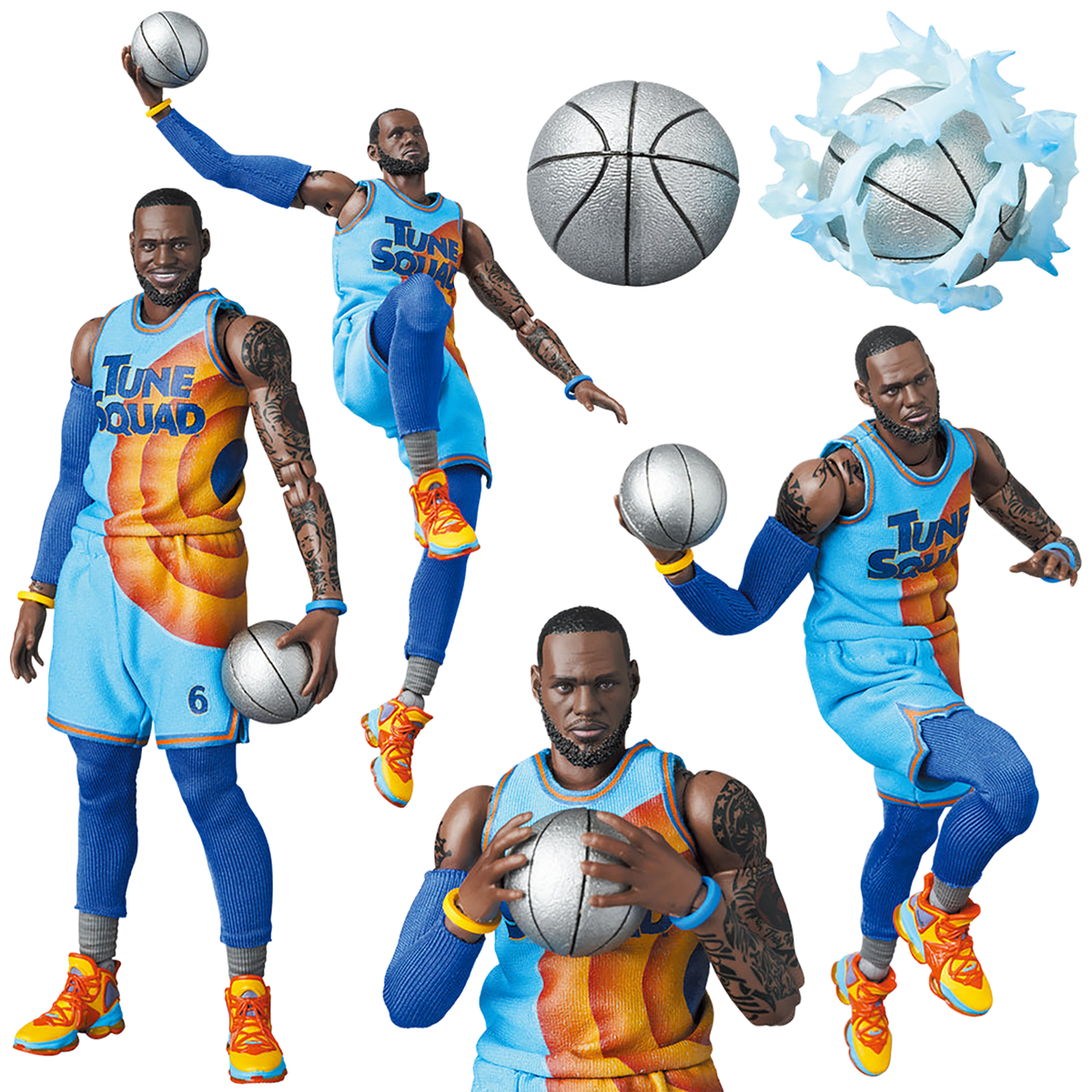 MAFEX LeBron James SPACE JAM: A NEW LEGACY Ver.