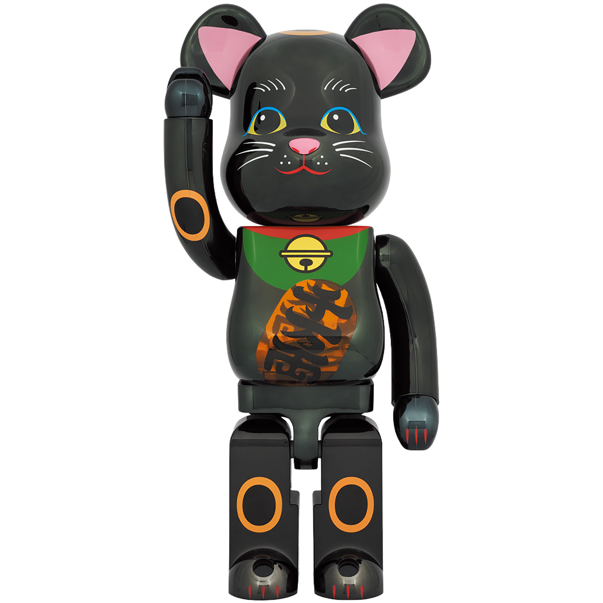 その他 MEDICOM TOY BE@RBRICK MANEKI NEKO 1000% BE@RBRICK Maneki Neko Black Plated Luminous 1000％ | MEDICOM TOY