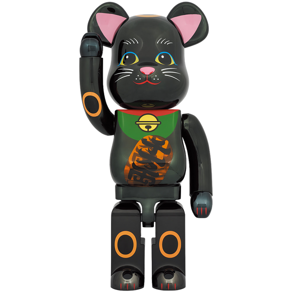 その他 MEDICOM TOY BE@RBRICK MANEKI NEKO 1000% BE@RBRICK Maneki Neko Black Plated Luminous 1000％ | MEDICOM TOY