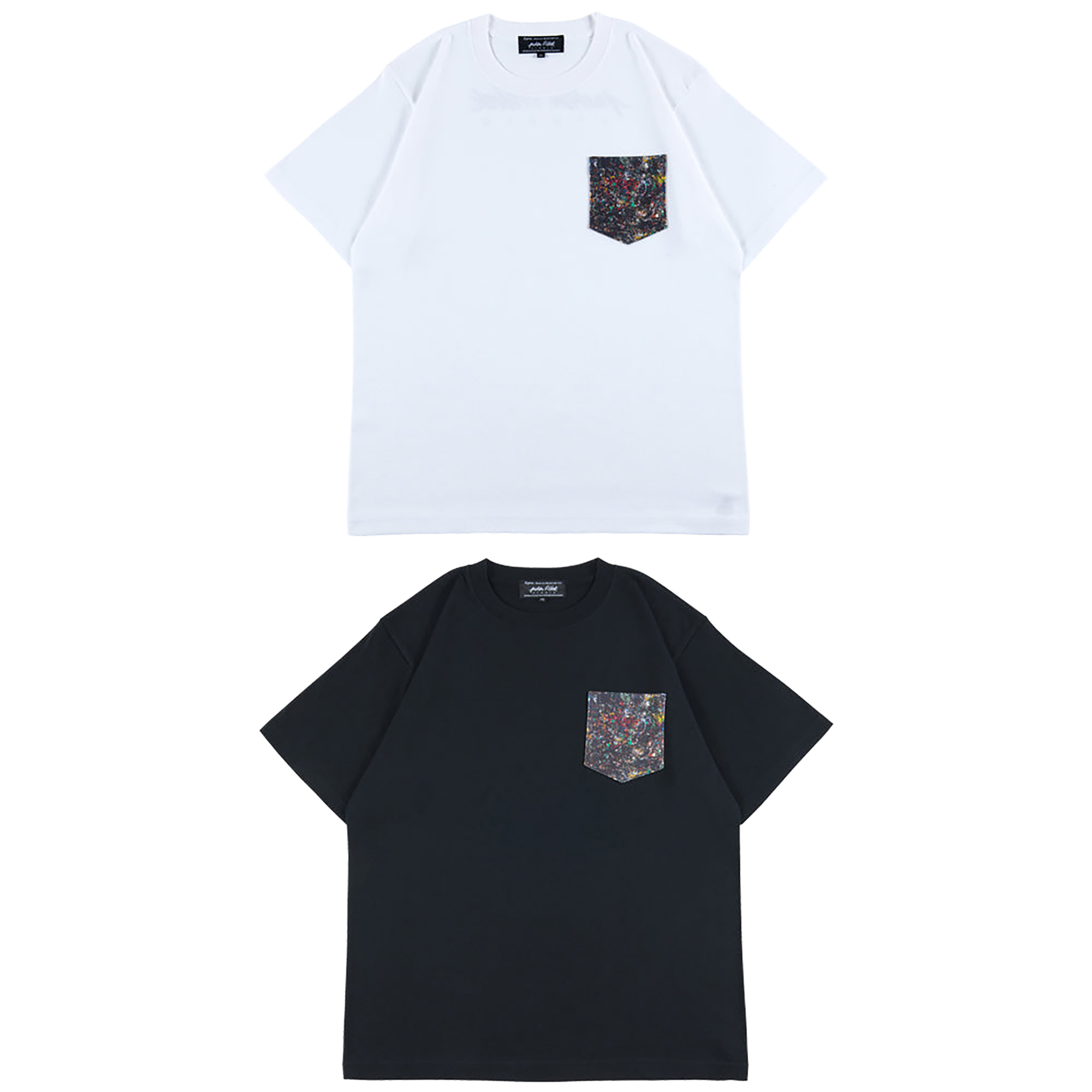 POCKET TEE "Jackson Pollock Studio 03"