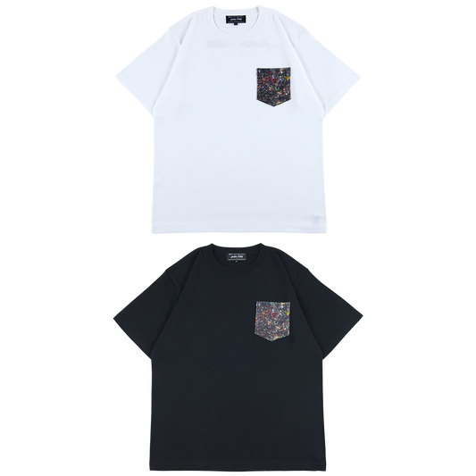 POCKET TEE "Jackson Pollock Studio 03"