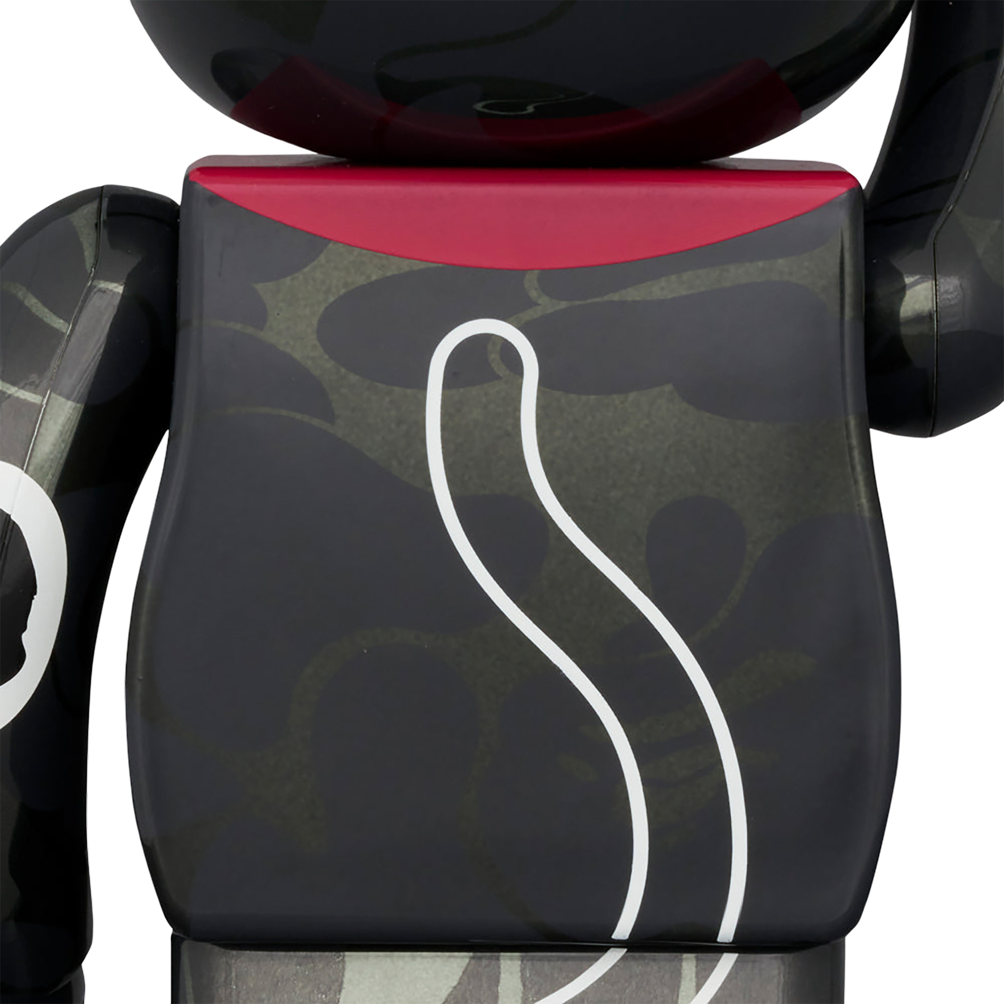 BE@RBRICK BAPE(R) Manekineko Black plated / Daruma White plated 100％ & 400％ （Set of 4）