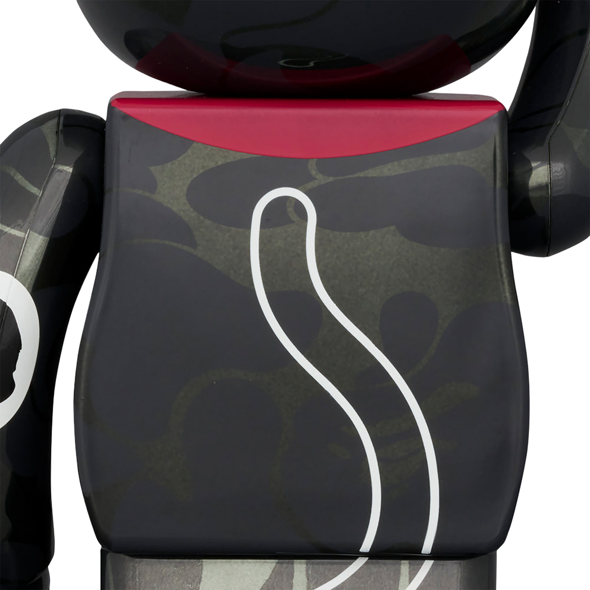 BE@RBRICK BAPE(R) Manekineko Black plated / Daruma White plated 100％ & 400％ （Set of 4）
