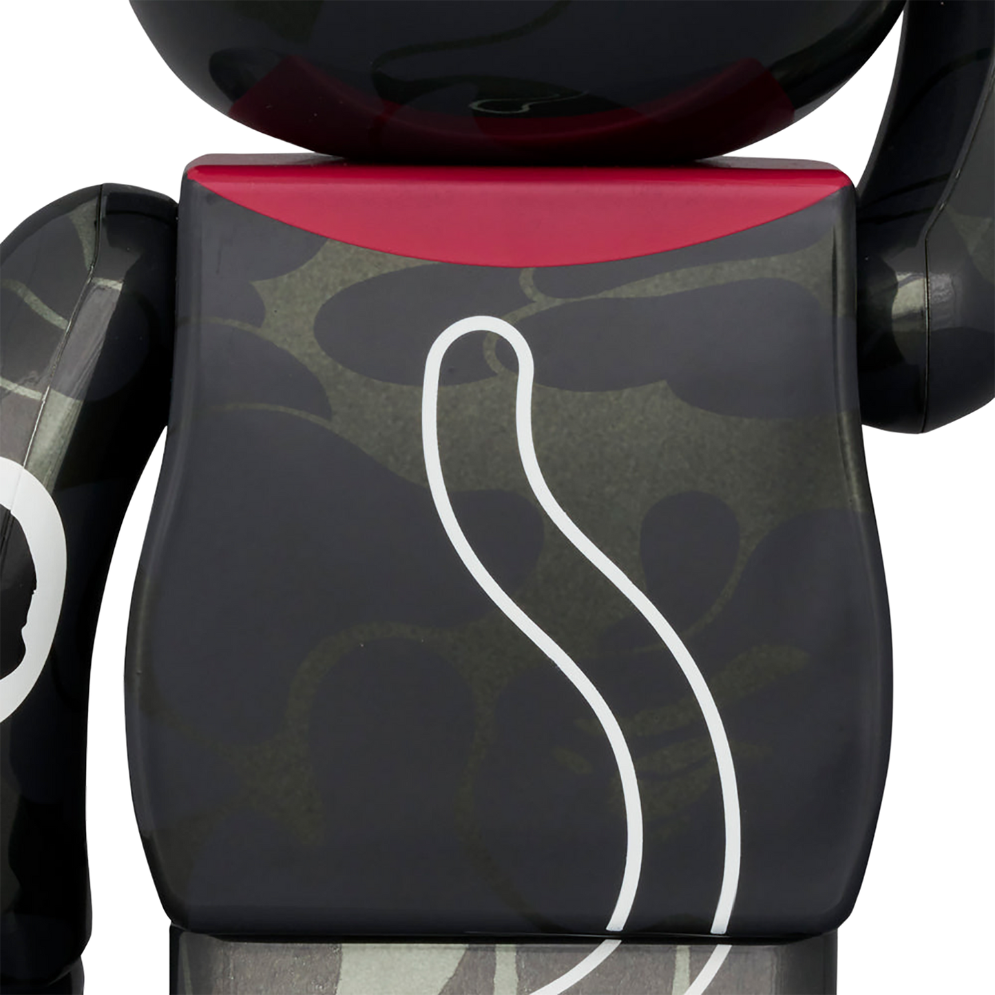 BE@RBRICK BAPE(R) Manekineko Black plated / Daruma White plated 100％ & 400％ （Set of 4）