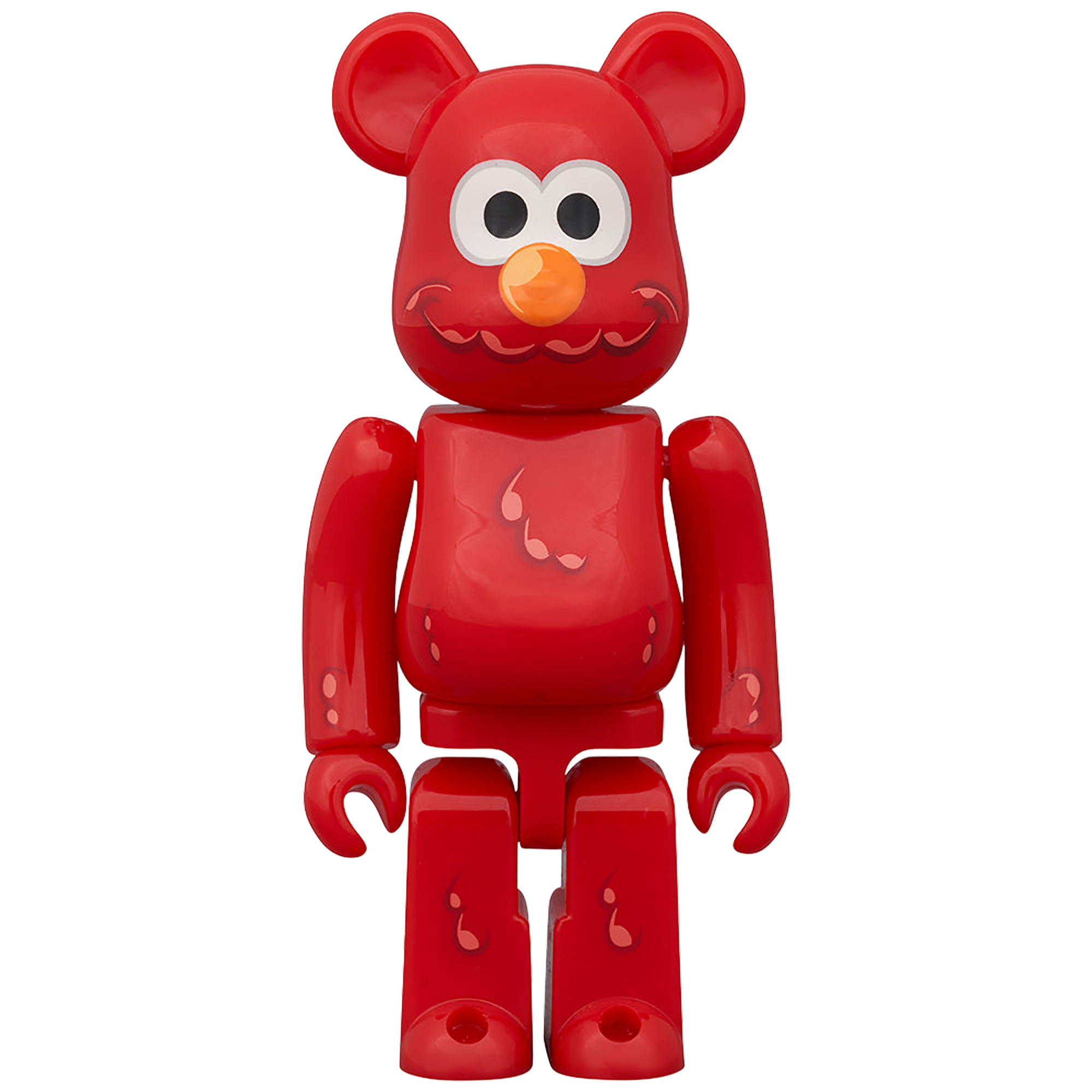 BE@RBRICK COIN PARKING DELIVERY × SESAME STREET ELMO (CPD Ver.) & 白井さん (SESAME STREET Ver.) 100％ & 400％（4体セット）