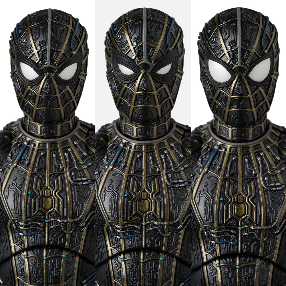 MAFEX SPIDER-MAN BLACK & GOLD SUIT_5