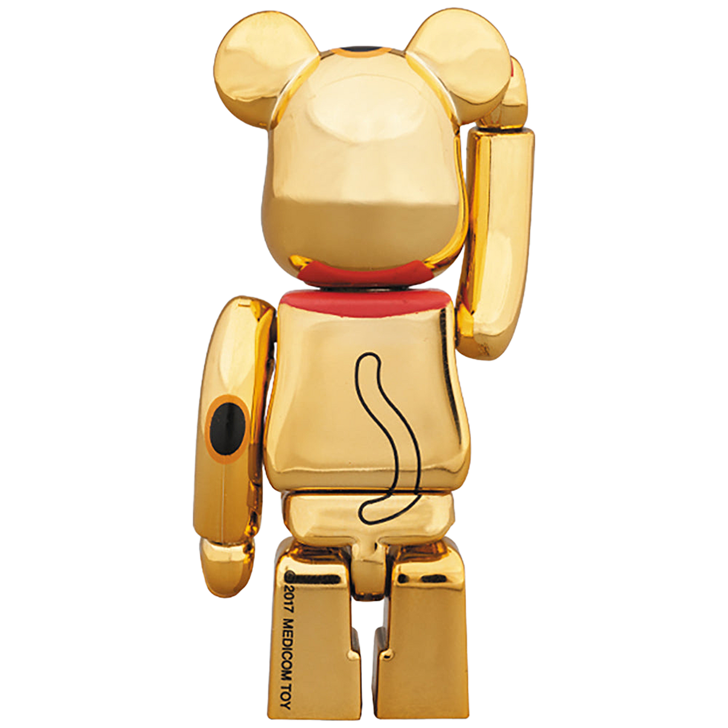 BE@RBRICK 招き猫 金メッキ 伍 100％