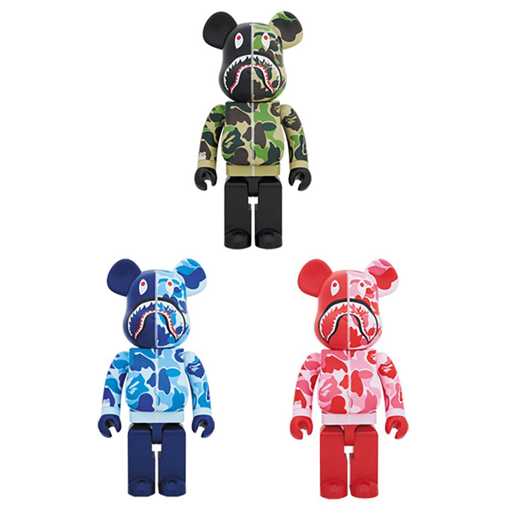 BAPE(R) CAMO SHARK BE@RBRICK 1000％_0