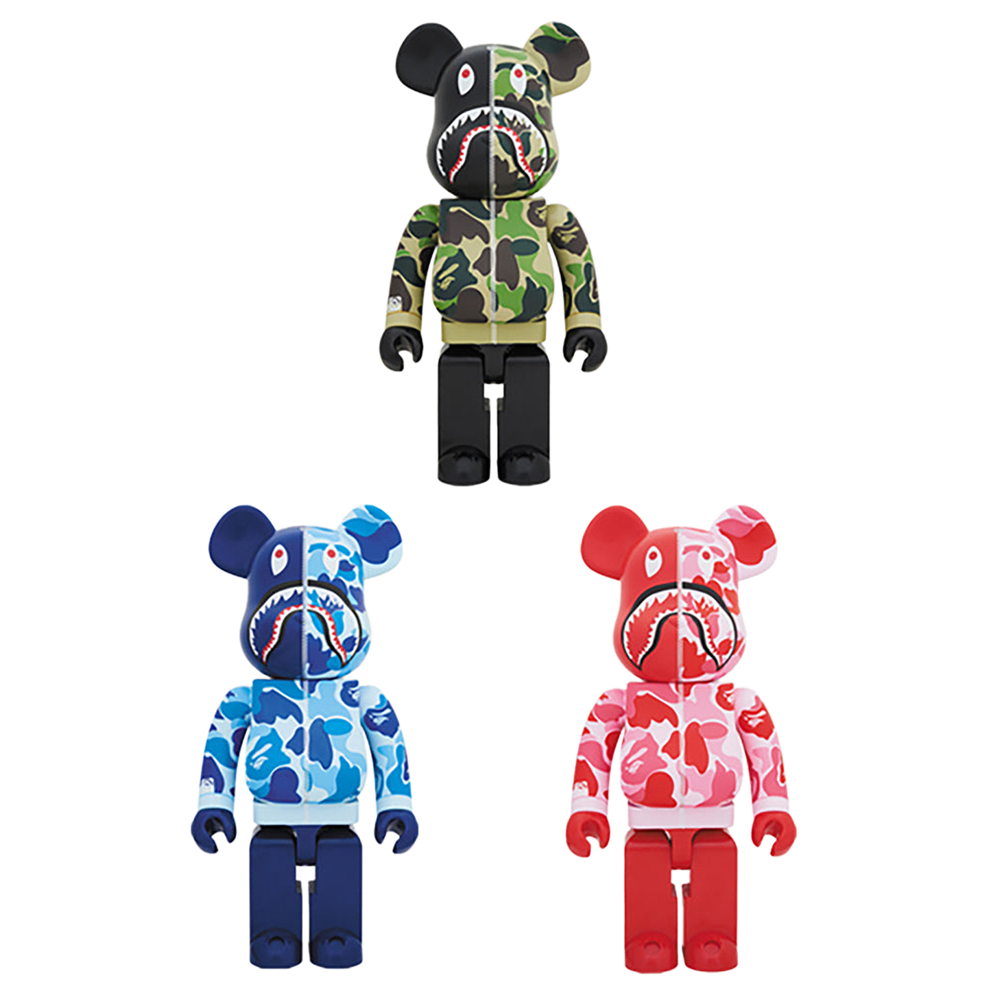 BAPE(R) CAMO SHARK BE@RBRICK 1000％