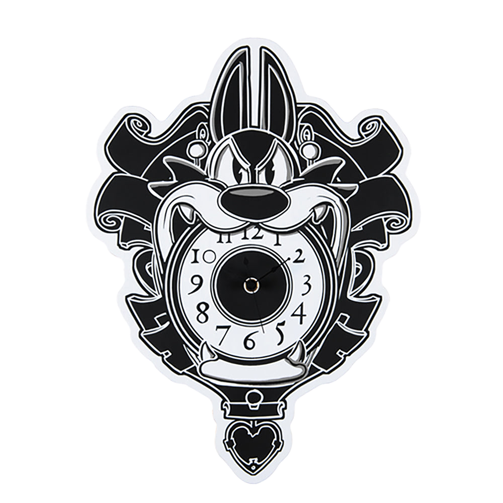 Sync. Nicolas Buffe シリーズ "The Gate of the Wolf's Mouth Wall Clock"