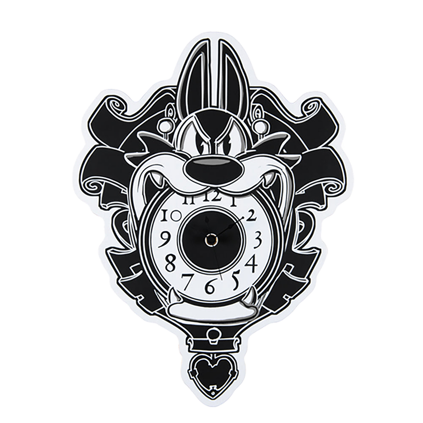 Sync. Nicolas Buffe シリーズ "The Gate of the Wolf's Mouth Wall Clock"