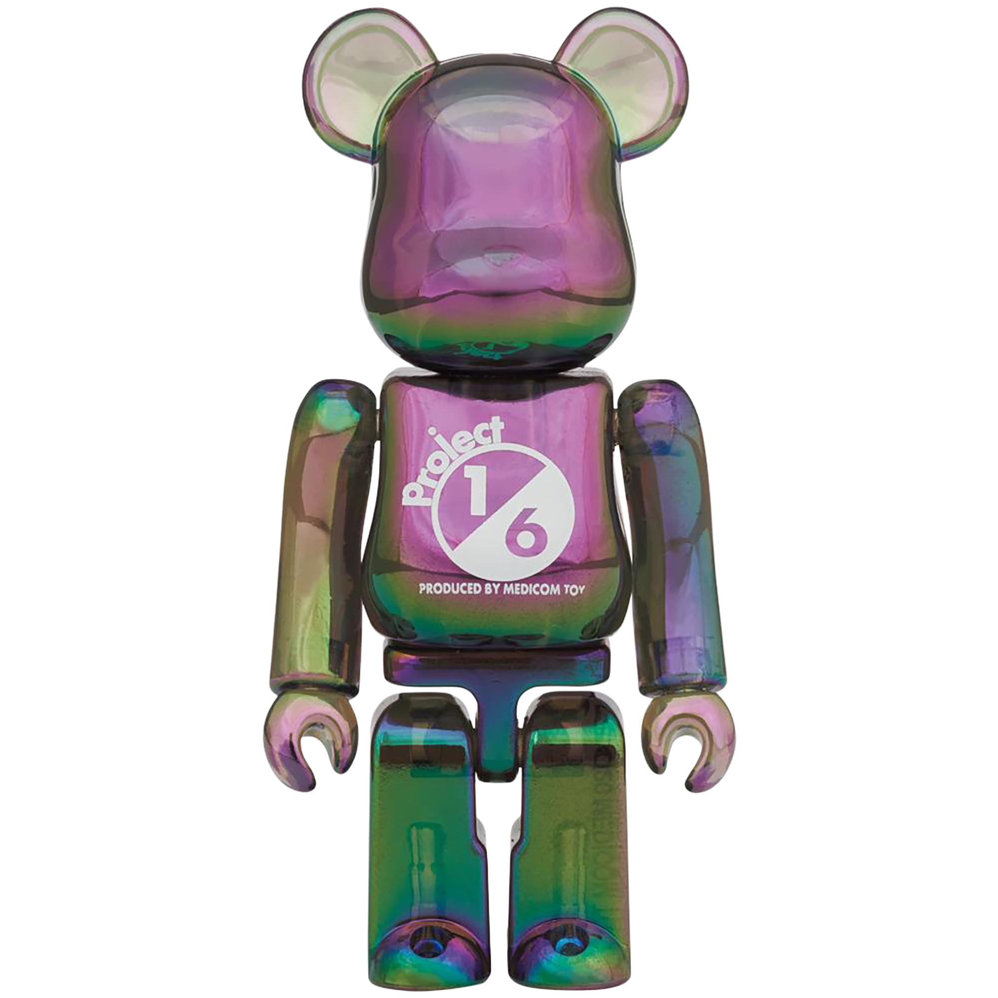 BE@RBRICK project 1/6 100% & 400% CLEAR CHROME Ver. / BLACK CLEAR CHROME Ver.