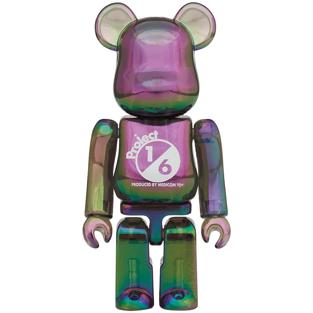 BE@RBRICK project 1/6 100% & 400% CLEAR CHROME Ver. / BLACK CLEAR CHROME Ver.