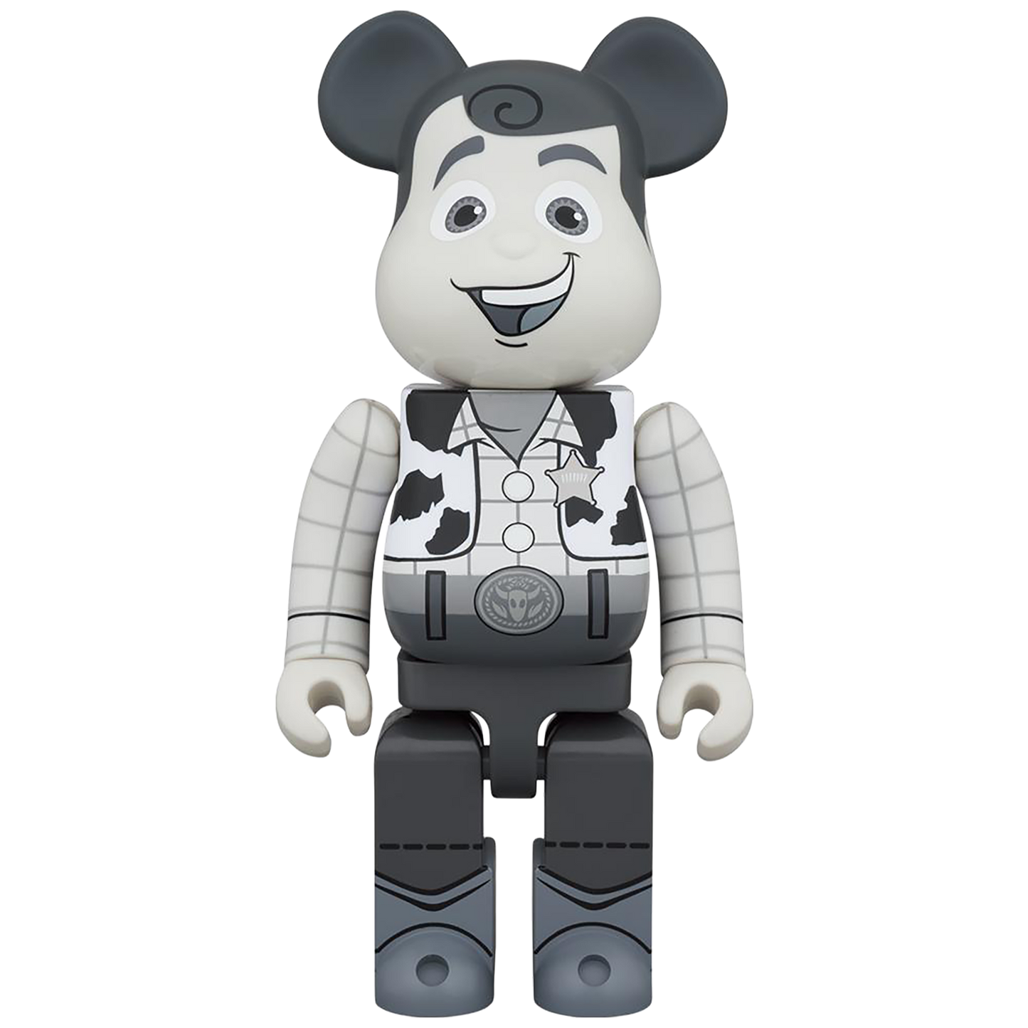 BE@RBRICK WOODY B&W Ver. 1000%
