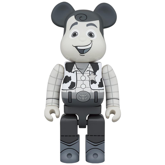 BE@RBRICK WOODY B&W Ver. 1000%