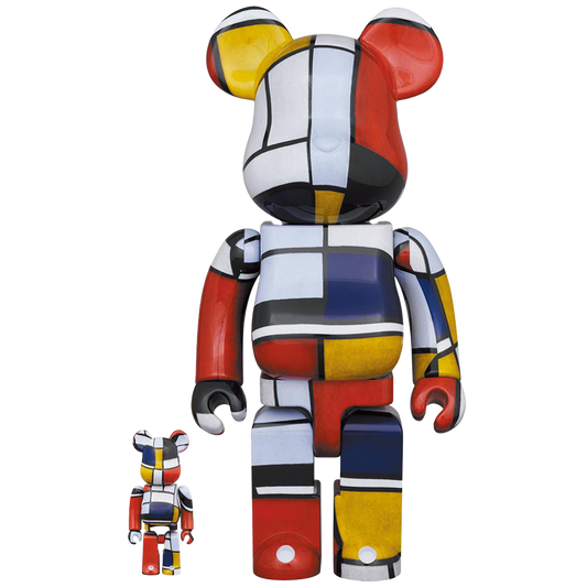 BE@RBRICK 皮特·蒙德里安 100% & 400%