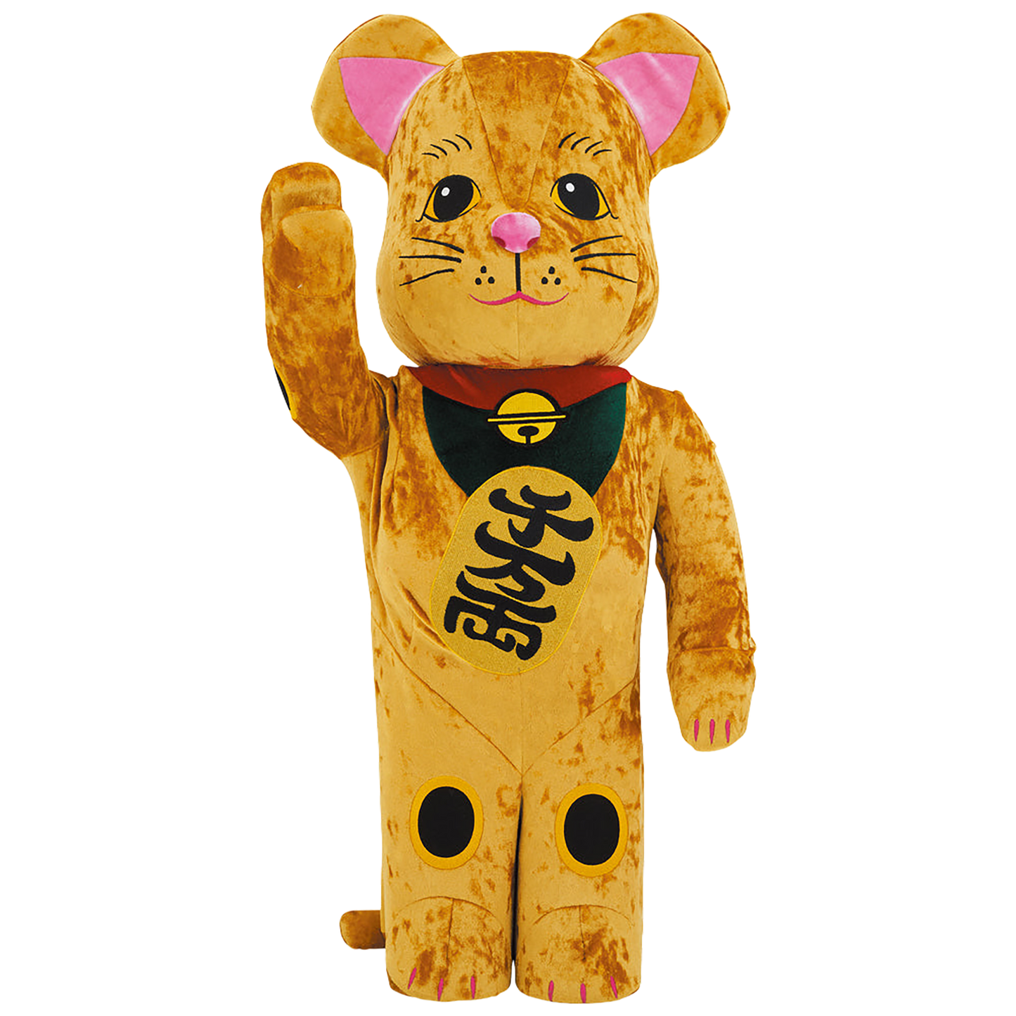 BE@RBRICK 招财猫金 Kigurumi 版 1000%