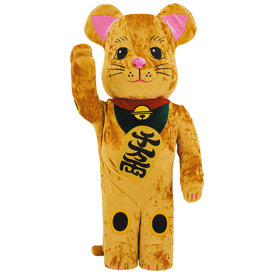 BE@RBRICK MANEKINEKO Gold Costume Edition 1000%