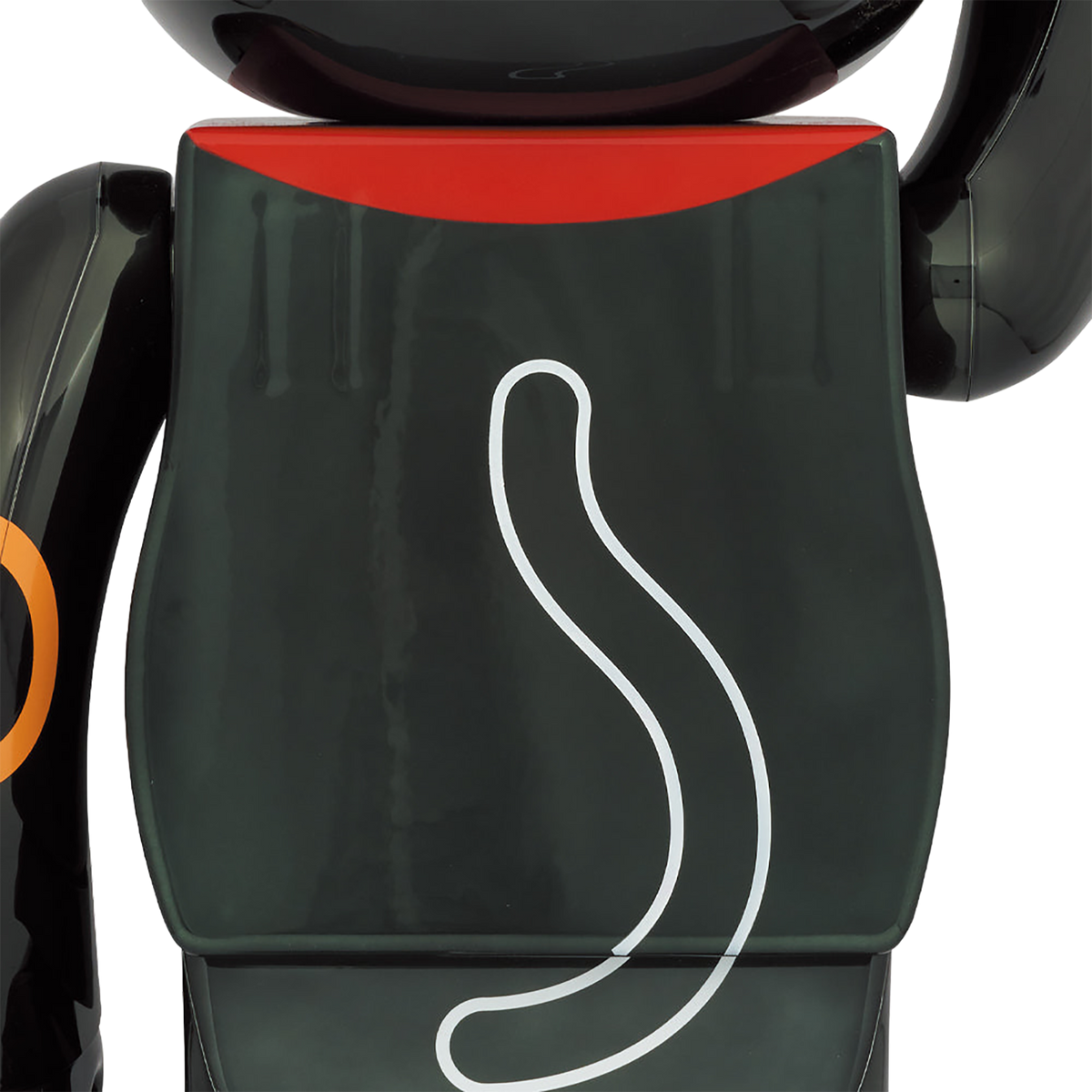BE@RBRICK Maneki Neko Black Plated Luminous 1000％ | MEDICOM TOY