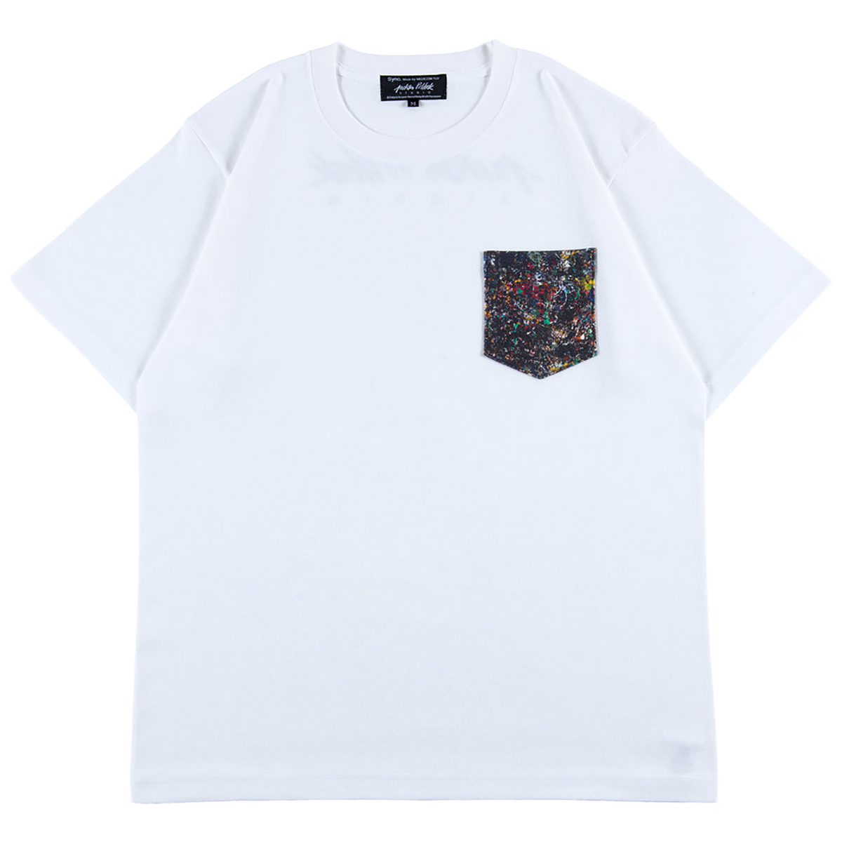 POCKET TEE "Jackson Pollock Studio 03"