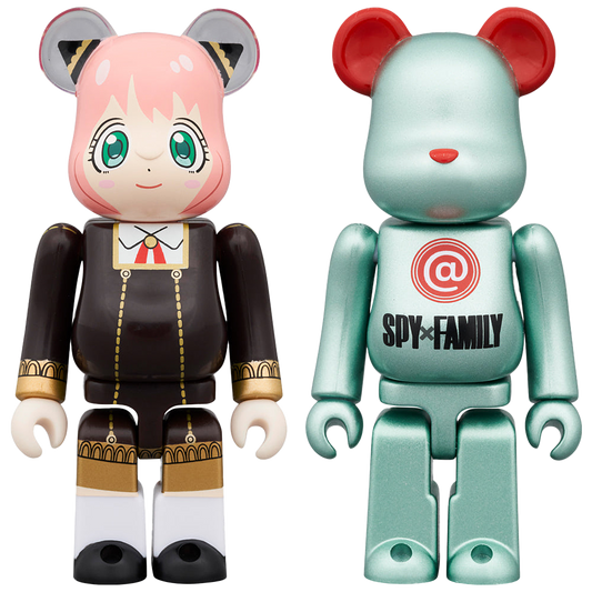 BE@RBRICK 间谍✕家庭100% 2件套