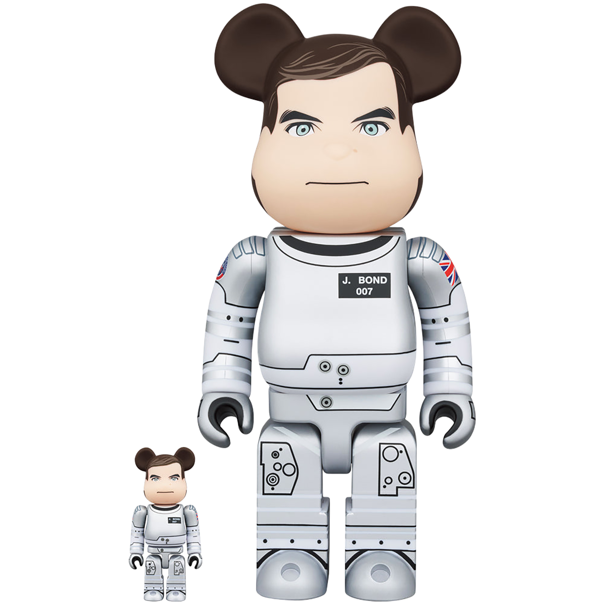 BE@RBRICK 007 James Bond "MOONRAKER" 100％ & 400％《Planned to be shipped in late December 2024 / Order period is until September 10》
