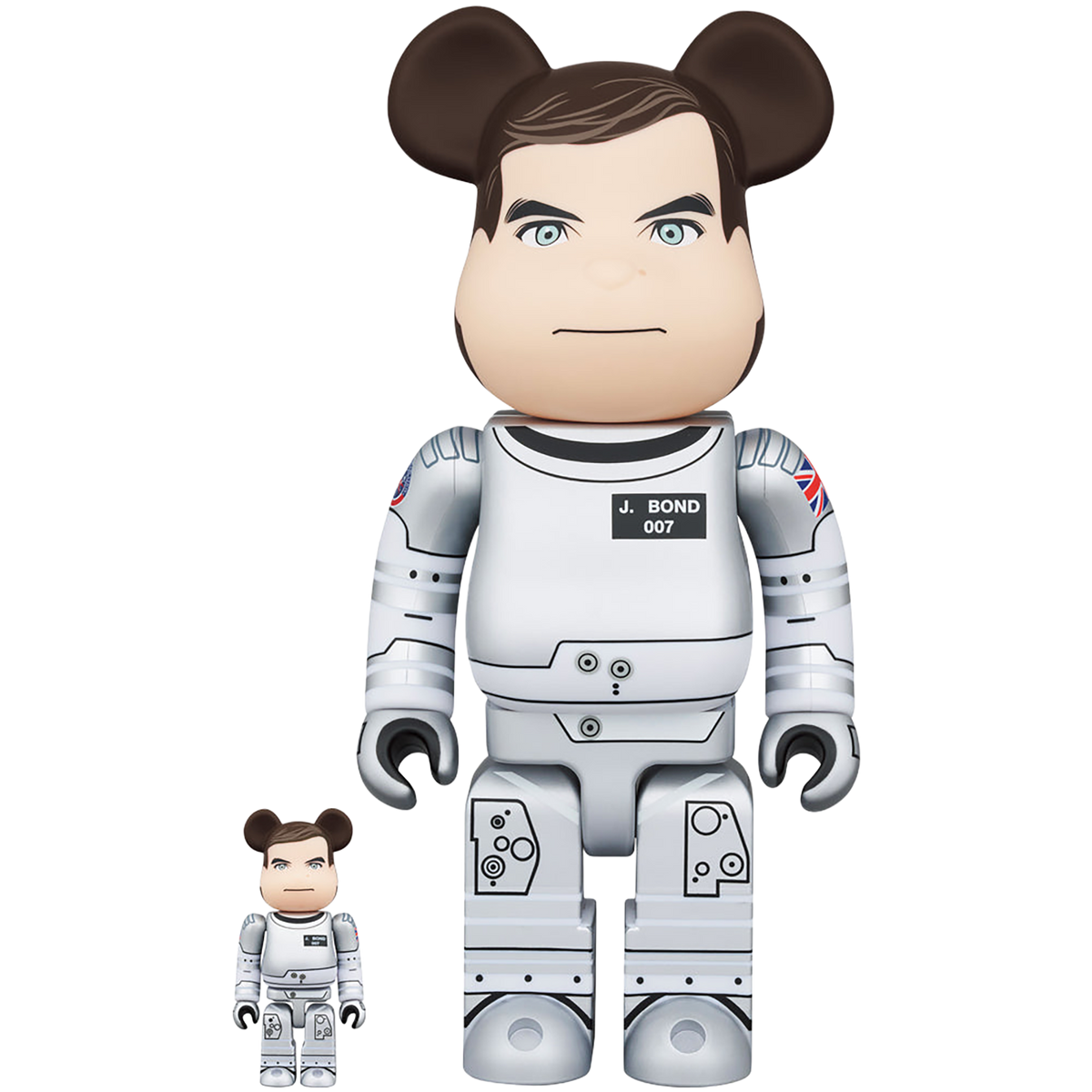 BE@RBRICK 007 James Bond "MOONRAKER" 100％ & 400％《Planned to be shipped in late December 2024 / Order period is until September 10》
