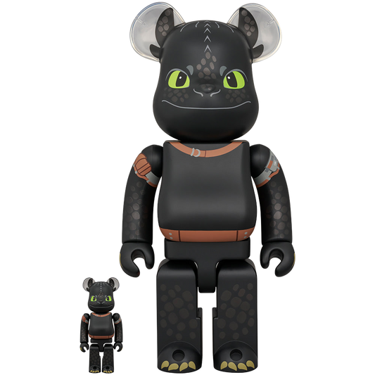 BE@RBRICK 无牙 100% 和 400%