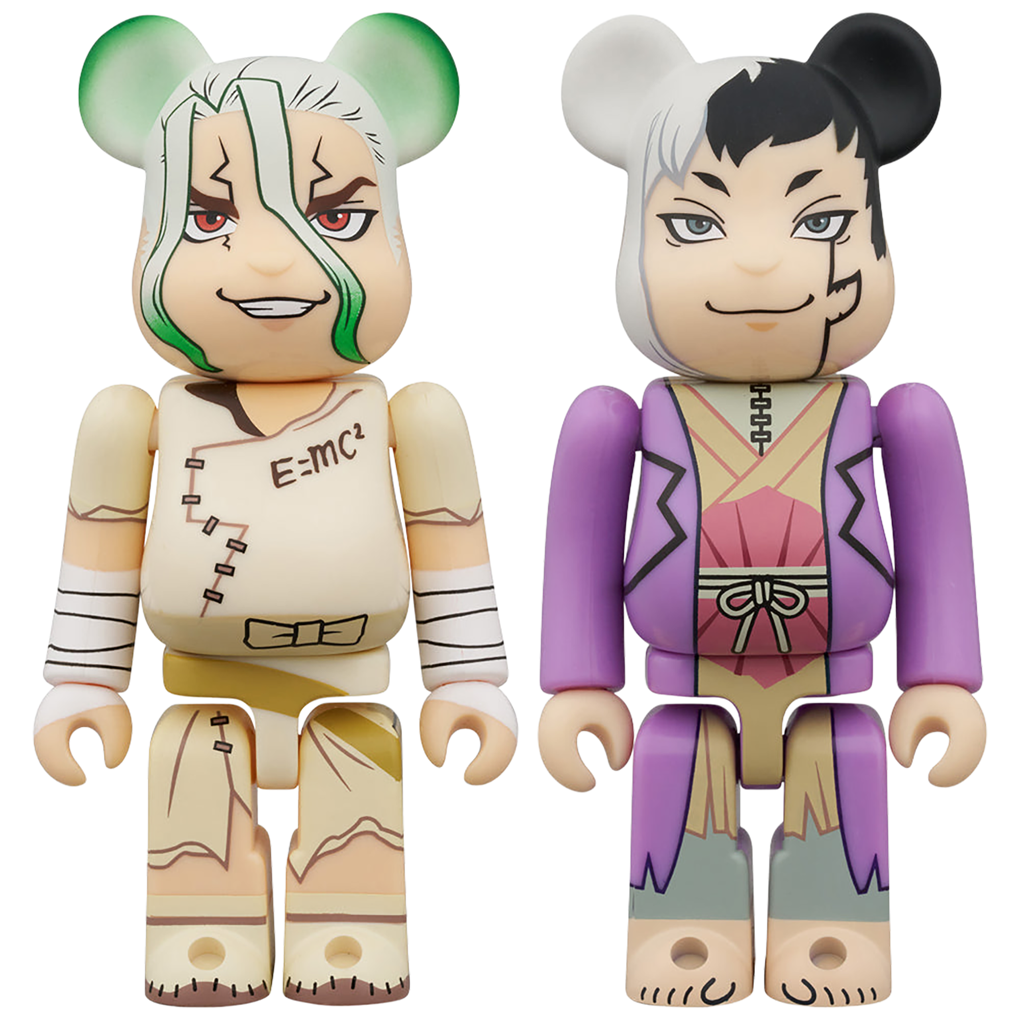 BE@RBRICK Senku Ishigami & Gen Asagiri 2PCS SET 2PCS SET
