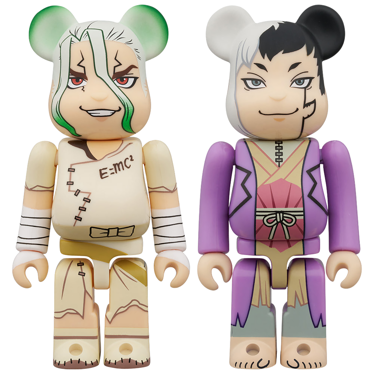 BE@RBRICK Senku Ishigami & Gen Asagiri 2PCS SET 2PCS SET
